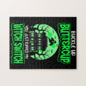 Puzzle Amusant Halloween sorcier commutateur Neon Green (Horizontal)