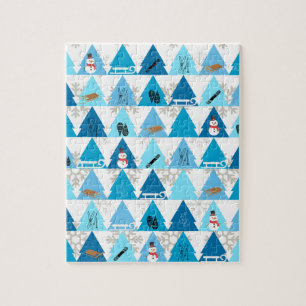 Puzzle Amusant Hiver