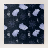 Puzzle Amusant Motif d'Halloween Spider Fantôme. (Horizontal)