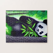 Puzzle Amusant Petit Ours Panda (Horizontal)