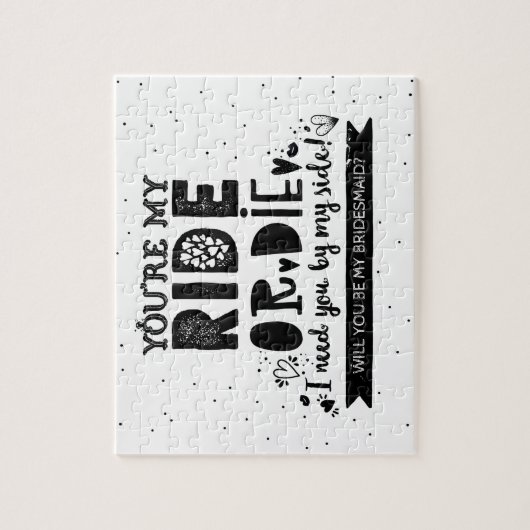 Puzzle Amusant Serez-Vous Ma Proposition D'Épouse ? (Vertical)