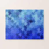 Puzzle amusant Teaser / Bleu (Horizontal)