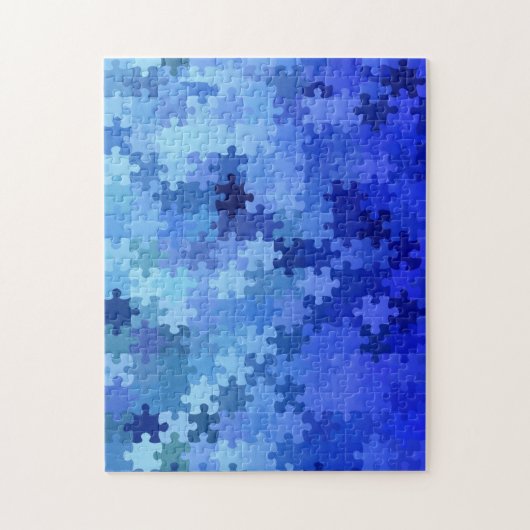 Puzzle amusant Teaser / Bleu (Vertical)