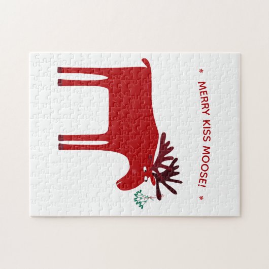 Puzzle Amusant vacances à l'orignal (Horizontal)