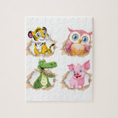 Puzzle Amusement Animal (Vertical)