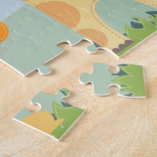 Puzzle Amusement de jungle (Côté)