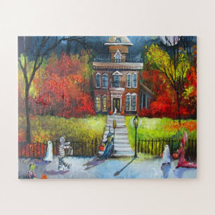 Puzzle Amusement de la parade de la veille d'Halloween