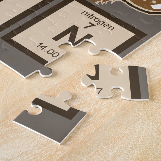 Puzzle Amusement découvert par singe de chimie (Côté)