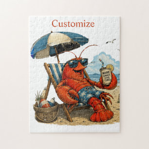 Puzzle Amusement d'été Homard du Maine Thunder_Cove