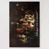 Puzzle "An Experiment on a Bird in an Air Pump", 1768, (Vertical)