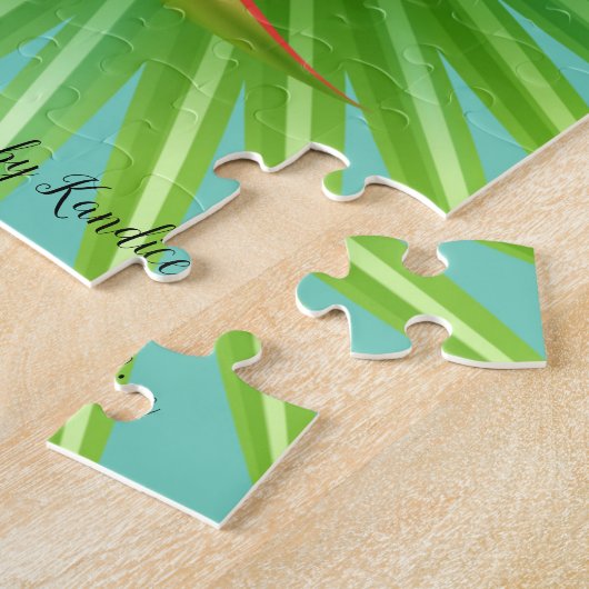 Puzzle ananas (Côté)