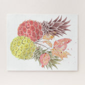 Puzzle Ananas, couple doux, (Horizontal)