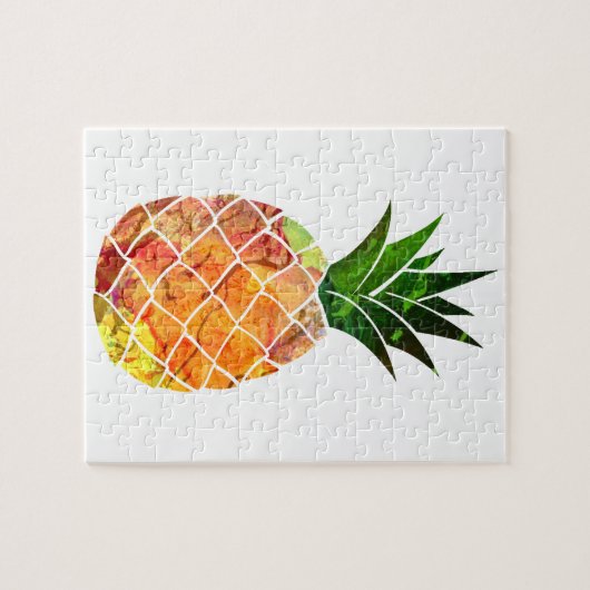 Puzzle Ananas d'aquarelle (Horizontal)