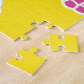 Puzzle Ananas Frenzy : Caricature Vintage. (Côté)