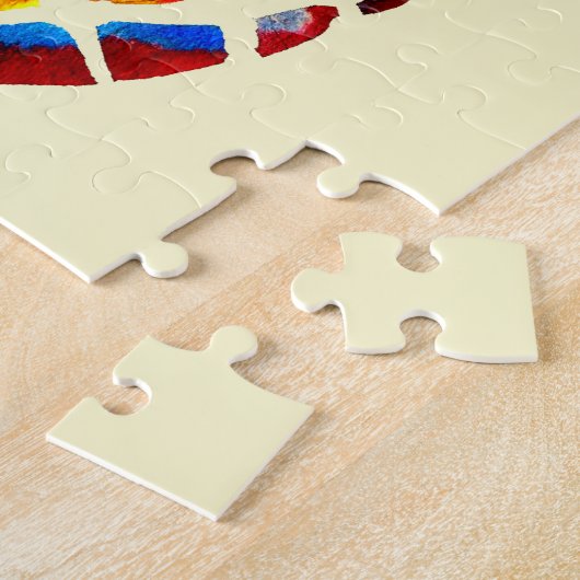 Puzzle Ananas funky (Côté)