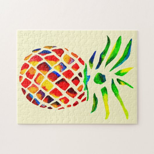 Puzzle Ananas funky (Horizontal)