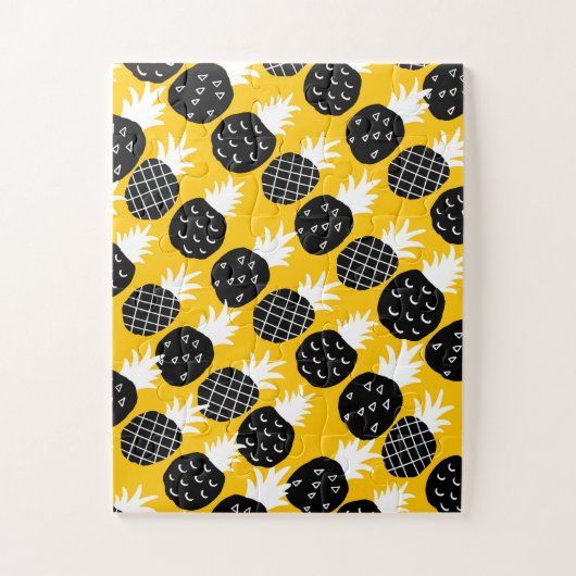Puzzle Ananas noir (Vertical)