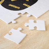 Puzzle Ananas noirs : Ensemble texturé unique (Côté)
