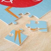 Puzzle anarchie punk rock easter chick (Côté)