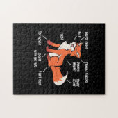 Puzzle Anatomie D'Un Renard (Horizontal)