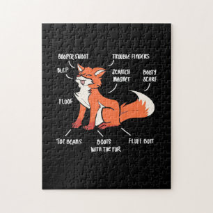 Puzzle Anatomie D'Un Renard