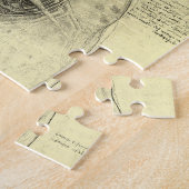 Puzzle Anatomie humaine, Torse féminine par Leonardo da V (Côté)