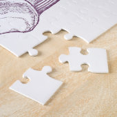 Puzzle Anatomie vintage dessinant les muscles du dos (Côté)