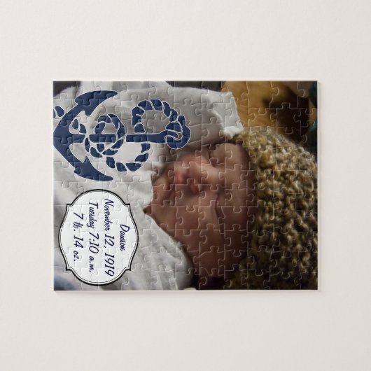 Puzzle Anchor Pattern (Horizontal)