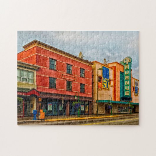 Puzzle Anchorage Alaska. (Horizontal)
