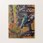 Puzzle Ancien canon de guerre civile. (Vertical)