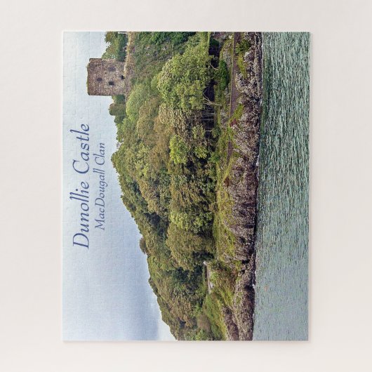 Puzzle Ancien Château Gaelic Dunollie Maison De MacDougal (Vertical)
