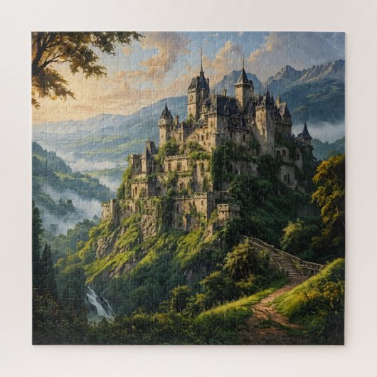 Puzzle Ancien château majestueux (Vertical)