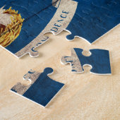 Puzzle Ancien drapeau de la Louisiane en bois ; (Côté)