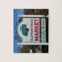Ancien marché de la ferme, personnalisez avec votr