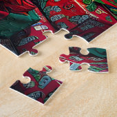 Puzzle Ancien matin de Noël Nostalgique (Côté)