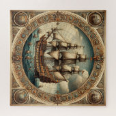 Puzzle Ancien navire de vente néerlandais (Pays-Bas) 2 (Horizontal)