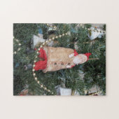 Puzzle - Ancien ornement Père Noël (Horizontal)