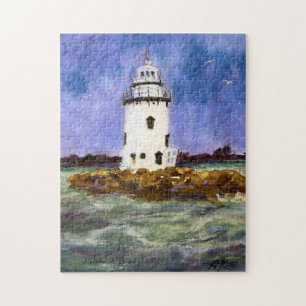 Puzzle Ancien phare de Saybrook Maureen Girard Océan