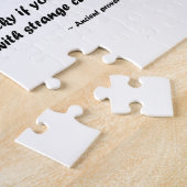 Puzzle Ancien proverbe de chat (Côté)