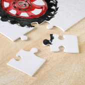 Puzzle Ancien tracteur (Côté)