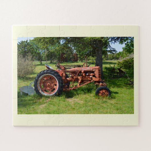 Puzzle Ancien tracteur en France (Horizontal)