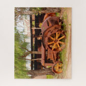 Puzzle Ancien tracteur rouillé (Vertical)
