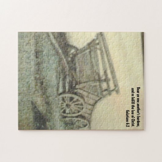 Puzzle Ancien Wagon (Horizontal)