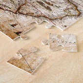 Puzzle Ancienne carte du continent américain (Côté)