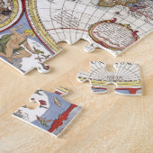 Puzzle Ancienne carte du monde (Côté)