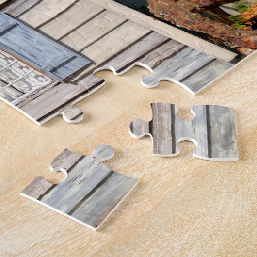 Puzzle Ancienne école en bois St Augustine, Floirda (Côté)