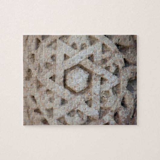 Puzzle Ancienne étoile de David sculptant, Israël (Horizontal)