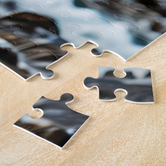 Puzzle Ancienne Lanterne Sur Les Rochers Océaniques (Côté)