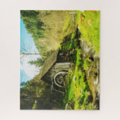 Puzzle Ancienne roue allemande de l'eau. (Vertical)