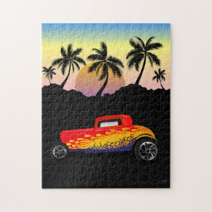 Puzzle Ancienne voiture hot rod